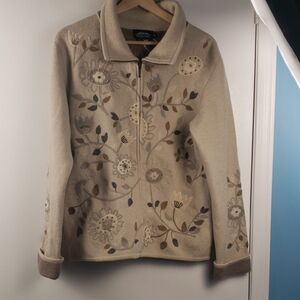 Icelandic Design Wool Jacket Size Medium